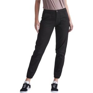 DU/ER Duer Live Free High Rise Jogger Black Performance Pants 29 x 28